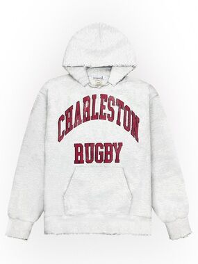 Firstport Distressed Charleston Rugby Hoodie